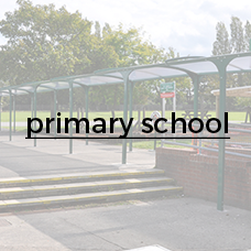 primary school shelter, school walkway shelter