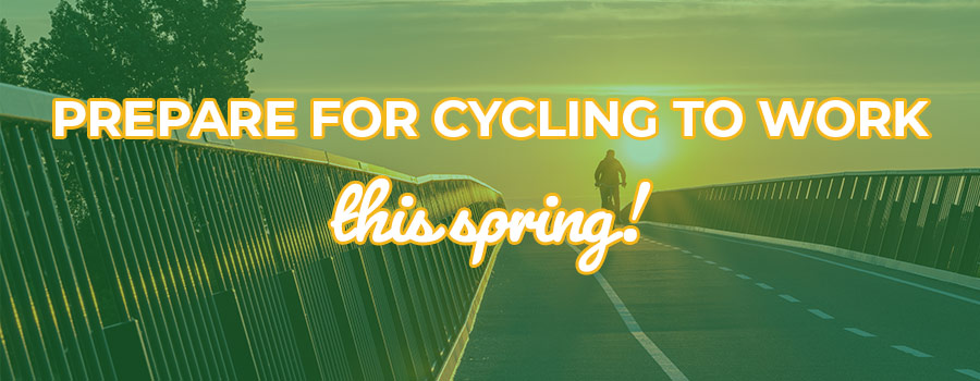 Prepare for cycling to work this spring! 