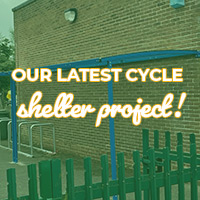 Our latest cycle shelter project!