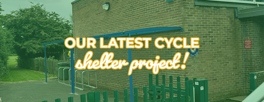 Our latest cycle shelter project