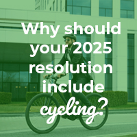 Why should your 2025 resolution include cycling?