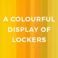 Colourful Lockers
