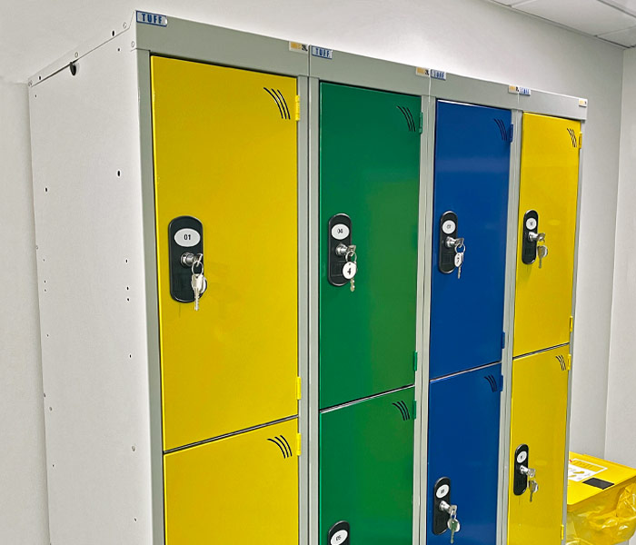 More TUFF lockers