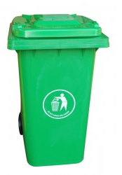 Green Wheelie Bin