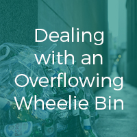 Dealing with an Overflowing Wheelie Bin