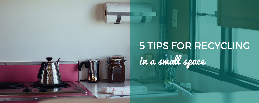 Banner showing Small Kitchen Space and Blog Title
