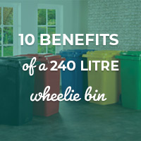 10 benefits of a 240l wheelie bin