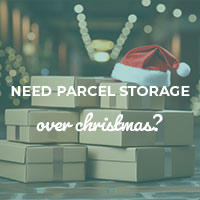 50l wheelie bin storage for christmas parcels