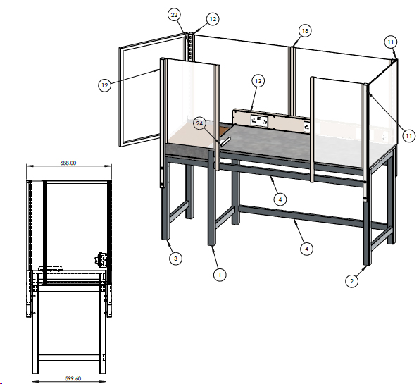 Heavy Duty Workbenches draft design
