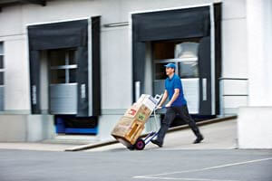 Expresso Sack Truck in Use