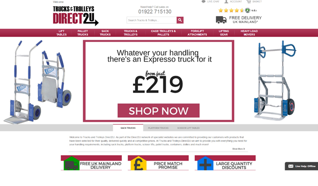Trucks & Trolleys Homepage