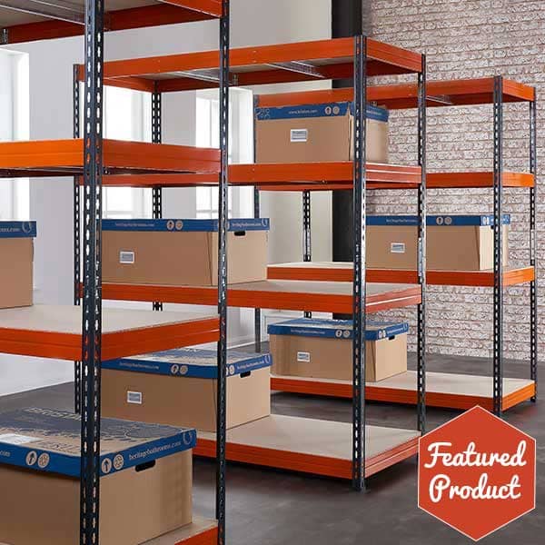 TUFF Shelving 200kg. Available individually or as a bundle deal