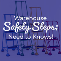 Warehouse Safety Steps, Mobile steps, warehouse steps, safety steps,