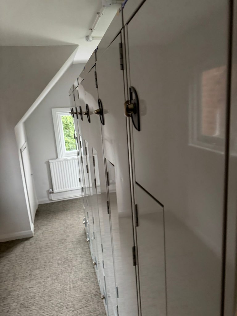 After Installation of School Lockers