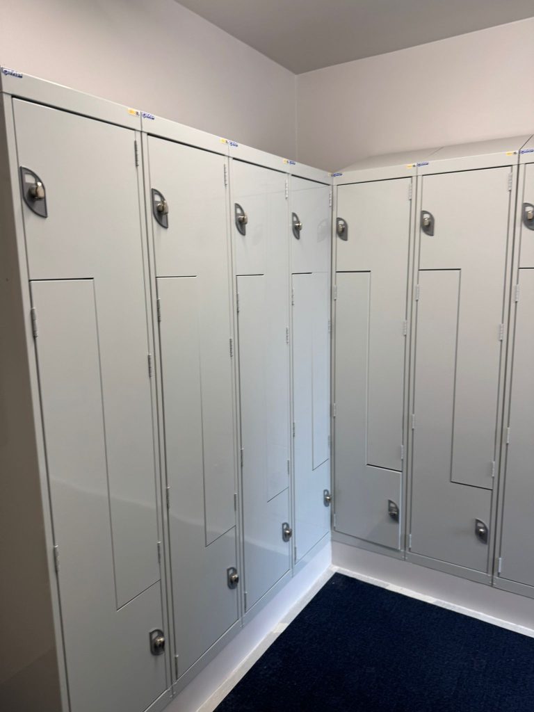 After Installation of School Lockers