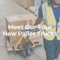 Meet Our Four New Pallet Trucks 🏭