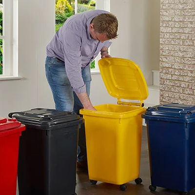 TUFF 50L Wheelie Bin