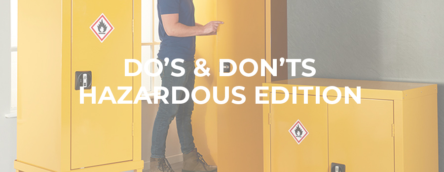 Do's & Don'ts hazardous edition