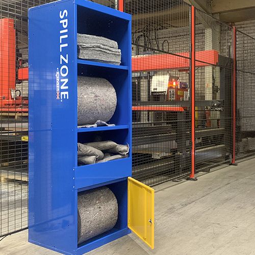 spillzone absorbent station