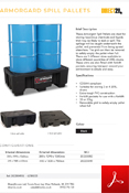 Armorgard Spill Pallets