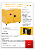Hazardous Storage Mobile Cupboard Thumbnail