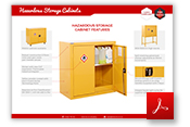 Hazardous Storage Cabinets Thumbnail
