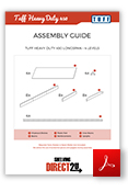 TUFF Heavy Duty 450 Longspan Shelving Assembly Guide