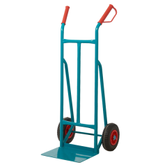 Sack Truck with 'Puncture Proof' Tyres - Side View