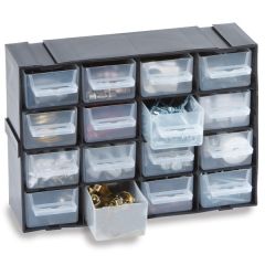 Interlocking Drawer Cabinet - 16 pull out drawers