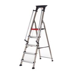 Double Decker Stepladder With Handrails - 5 Tread