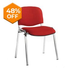 Alford Chrome Frame Stackable Chairs 