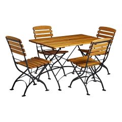 Arch dining set of 4