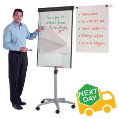 Buzzard Mobile Flipchart Easel