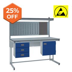 Shop ESD Cantilever Workbench Kit 2