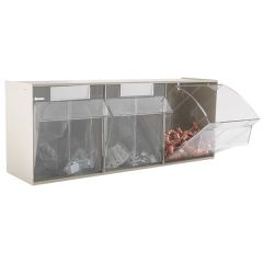 3 Compartments - H240 x W600 x D197mm