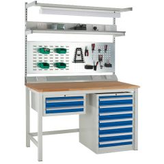 Euroslide Standard Workbench with variety of accessories