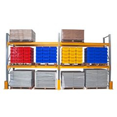 Pallet Racking Kit - 2 Levels + Optional Protectors