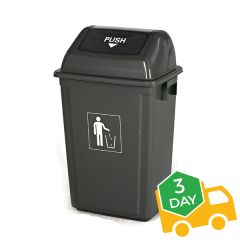 Push Flap Waste Bin - 20 Litre