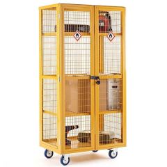 Hazardous Boxwell Mobile Storage Cage