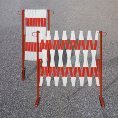 Steel Flexi Expanding Barrier - Heavy Duty - In Use