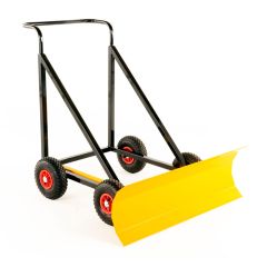 PUSH ALONG SNOW PLOUGH 1000MM WIDE BLADE YEL/BLK