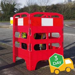 Traffic-Line Pedestrian Safety Barriers- 3 day delivery