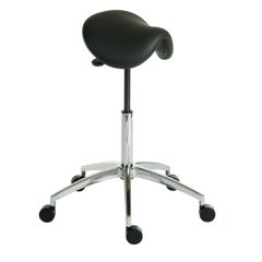 Perch Sit/Stand Stool Black