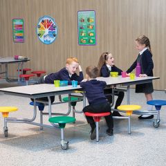 Rectangular Mobile Canteen Unit (8 Seats) 