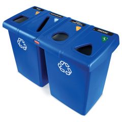 Rubbermaid Glutton Recycling Bin Kit 