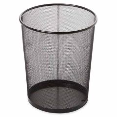 Rubbermaid Concept Round Wastebaskets - Black