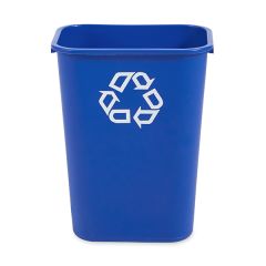 Rubbermaid Soft Wastebaskets - 39L - Blue Recycling