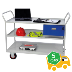 Maintenance Trolley - 3 Shelves, 1 Drawer