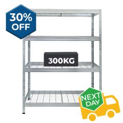 TUFF 300 Galvanised Shelving