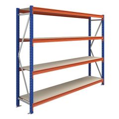 AR Longspan Shelving - 2mtr High 4 Shelves